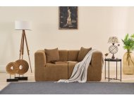 ATELIER DEL SOFA 2-Seat Sofa Raks Brown