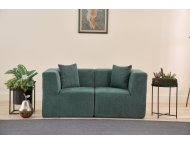 ATELIER DEL SOFA 2-Seat Sofa Raks Green
