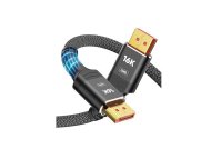 E-GREEN Kabl DisplayPort 2.1 M/M 16K/80Hz 2m, crni