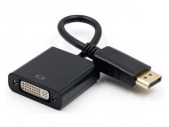E-GREEN Adapter DisplayPort (M) - DVI (F) crni