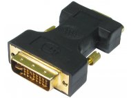 FAST ASIA DVI-I (M) - VGA (F) crni