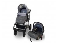 BBO KOLICA ZA BEBE GS-T106 BBO MATRIX SET - SIVA