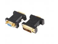 S BOX Adapter-konverter DVI na VGA (m/ž) (Crni),