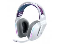 LOGITECH Bežične gejmerske slušalice G733 LIGHTSPEED WIRELESS RGB (Bele)