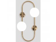 VESTA 385 ZIDNA LAMPA 2XG9 MESING