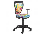 NOWY STYL Stolica za decu MINISTYLE TS22 GTP28-BL FLOWER GIRL SH