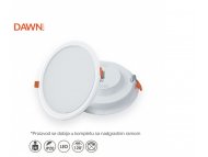 DAWN LED PANEL KNC1-12W 6500K 960lm 120° IP20 / RAM