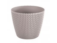 PROSPERPLAST DSP160-7529U Saksija Splofy 16x13cm moka