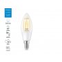 PHILIPS SIJALICE Wi-Fi 40W C35 E14 927-65 2700 - 6500K CL TW 1PF/6 WIZ019 - slika 2