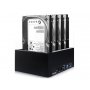 MAIWO Docking station USB 3.0 na 4 x SATA 2,5''/3,5'' K3084 - slika 1