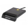MANHATTAN Smart Card Reader USB položeni (za biometrijske licne karte) - slika 1