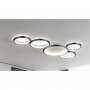 VESTA 373 PLAFONSKA SVETILJKA LED 60W 3000K CRNA - slika 1
