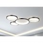 VESTA 372 PLAFONSKA SVETILJKA LED 50W 3000K CRNA - slika 1