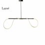 VESTA 386 LUSTER 60W 3000K MAT CRNA - slika 1