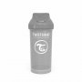 TWISTSHAKE ČAŠA SA SLAMKOM 360ML 12 PASTEL GREY - slika 1
