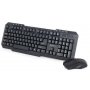 GEMBIRD KBS-WM-02 Gejmerska tastatura US + bežični miš USB - slika 2