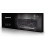GEMBIRD KB-MCH-03 Multimedia chocolate, keyboard, USB, US layout, Slim black - slika 3