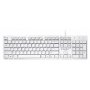 GEMBIRD KB-MCH-03-W Multimedia chocolate, keyboard, USB, US layout, Slim white - slika 1