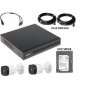 DAHUA 15 DVR* 4CH+ 2X HAC-B1A21-0360B + 2XRG59+2X0.75 SA NAPAJANJEM+500GB HDD NAPAJANJE - slika 1