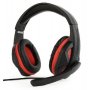 GEMBIRD GHS-03 Stereo gejmerske slušalice sa mikrofonom+volume kontrolom matte black, 2x3.5mm - slika 1