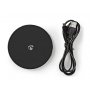 NEDIS Wireless punjač 5W / 7.5W / 10W, LED, Micro USB, 1 m (WCHAQ10W1BK) - slika 3