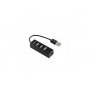 S BOX H 204 USB 4 Portni HUB, B - slika 1