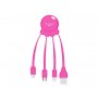 XOOPAR OCTOPUS 2 - All-in-one adapter - Pink (XP61040.24A) - slika 1