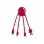 XOOPAR OCTOPUS 2 - All-in-one adapter - Metallic Red (XP61040.15M) - slika 1