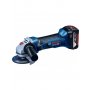 BOSCH Akumulatorska ugaona brusilica  GWS 18-125 V-LI + 1x4,0Ah + GAL18-40C - slika 1