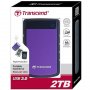 TRANSCEND TS2TSJ25H3P Eksterni HDD 2TB Anti-shock system crno/ljubicasti - slika 3