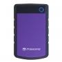 TRANSCEND TS2TSJ25H3P Eksterni HDD 2TB Anti-shock system crno/ljubicasti - slika 1
