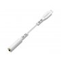 Energizer Audio kabl lightning / 3,5mm / 11cm / Beli (C41EUJALIAT) - slika 1