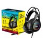 Xwave HD-550 G Black, gaming slusalice sa mikrofonom, jack USB 2.0/2,2m kabl/RGB - slika 1