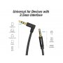 Vention Ugaoni 3,5 mm priključak za audio kabl, 2m, crni (BAKBF-T) - slika 3