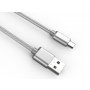 SIYOTEAM USB na Micro USB kabl, 1m, sivi (LS28M) - slika 1
