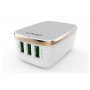 SIYOTEAM USB punjač, 3-Porta / 5V / 3,4A / 17W / Beli (A3304) - slika 1