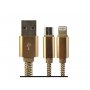 SIYOTEAM 2in1 Lightning & Micro USB kabl, 1.1m, Zlatni (LC86) - slika 2