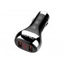 SIYOTEAM Auto punjač 2xUSB QC3.0 / LED Display / Lightning kabl (C2-L) - slika 1