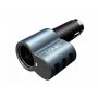 SIYOTEAM Auto punjač sa socket adapterom i 3xUSB 5.1A / Lightning kabl (CM11-L) - slika 1