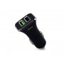 Xwave USB brzi AUTO punjač za mobilne, tablete, Dual 2 xUSB 3.1.A/2A/1.5A utičnica 5/9/12V Crna - slika 2
