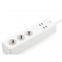 NEDIS Smart Extension Socket 3x Schuko Type F / 4x USB / 16 A / 3680 W / Wi-Fi (WIFIP311FWT) - slika 1