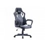 BYTEZONE Gaming stolica Racer (Crno-Siva) - slika 1