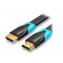 Vention Flat HDMI kabl, 2m, Crni (VAA-B02-L200) - slika 1