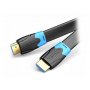 Vention Flat HDMI kabl, 5m, Crni (AAKBJ) - slika 1