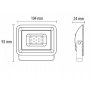 PROSTO LED reflektor 10W 6500K LRF013EW-10/BK - slika 3