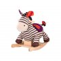 B TOYS Plišana zebra klackalica 312033 - slika 1