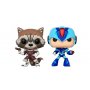 FUNKO Capcom vs Marvel POP! Vinyl 2-Pack Rocket vs MegamanX - slika 1
