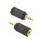 GEMBIRD 3.5 mm ženski na 2.5 mm muški audio adapter (A-3.5F-2.5M) - slika 1