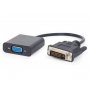 GEMBIRD DVI-D na VGA adapter, crni (A-DVID-VGAF-01) - slika 1