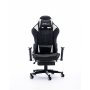 BYTEZONE Gaming stolica Carbon (Crno-Bela) - slika 1
